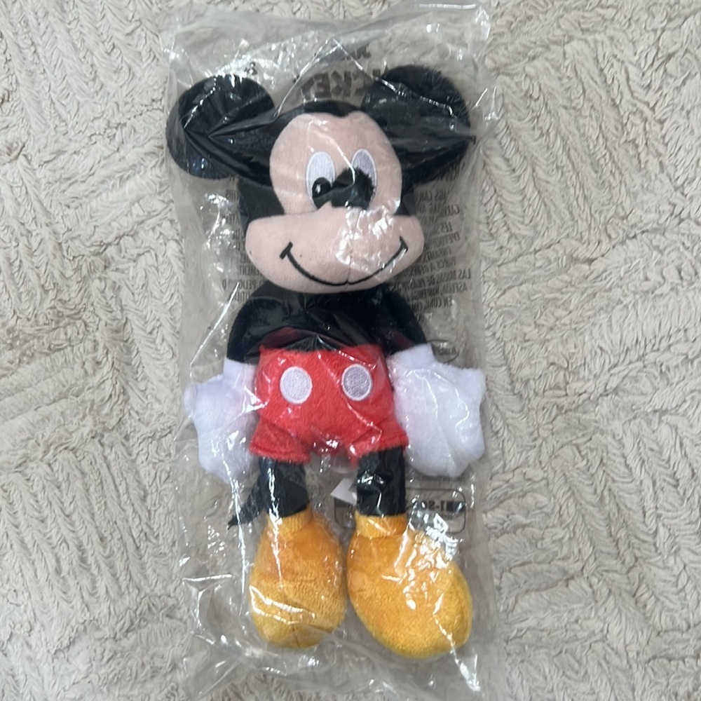 Disney Junior Mickey Mouse plush, New in sealed packaging, approximately 10”